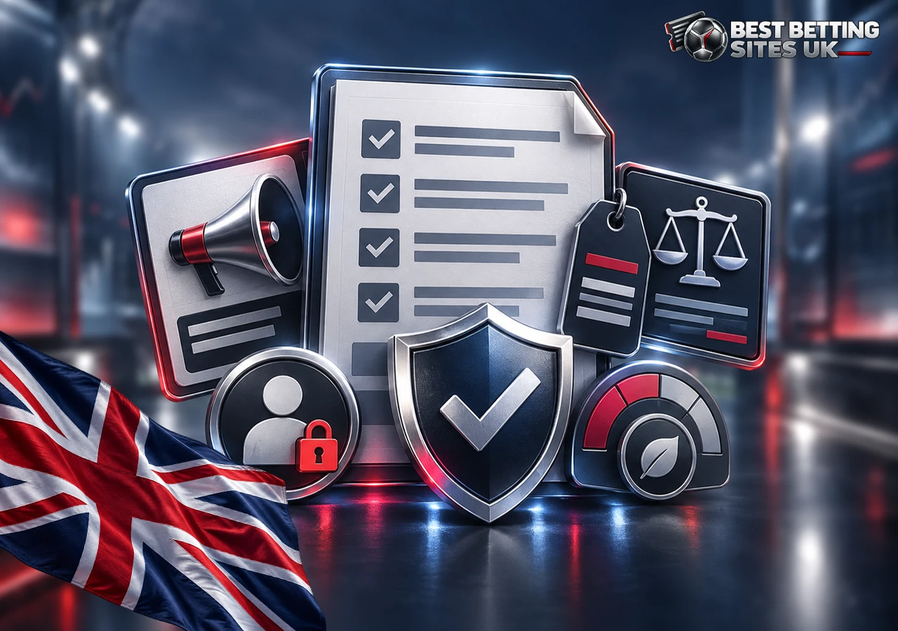 Advertising standards shown through condition checks, transparent disclosure and safeguards for the intended audience.